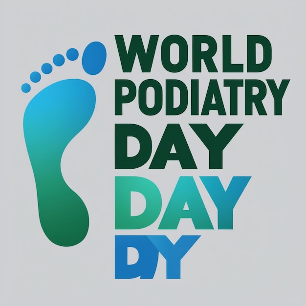 Photo international podiatry day vector illustration of podiatry day concept