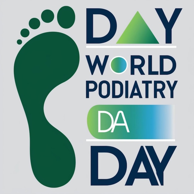 Photo international podiatry day vector illustration of podiatry day concept