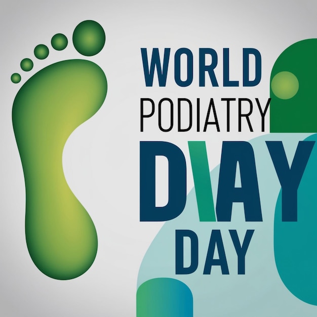 Photo international podiatry day vector illustration of podiatry day concept