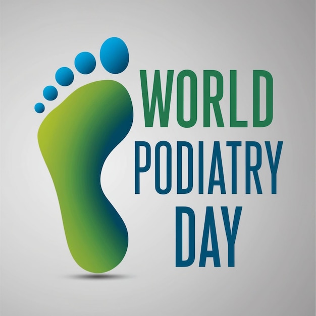 Photo international podiatry day vector illustration of podiatry day concept