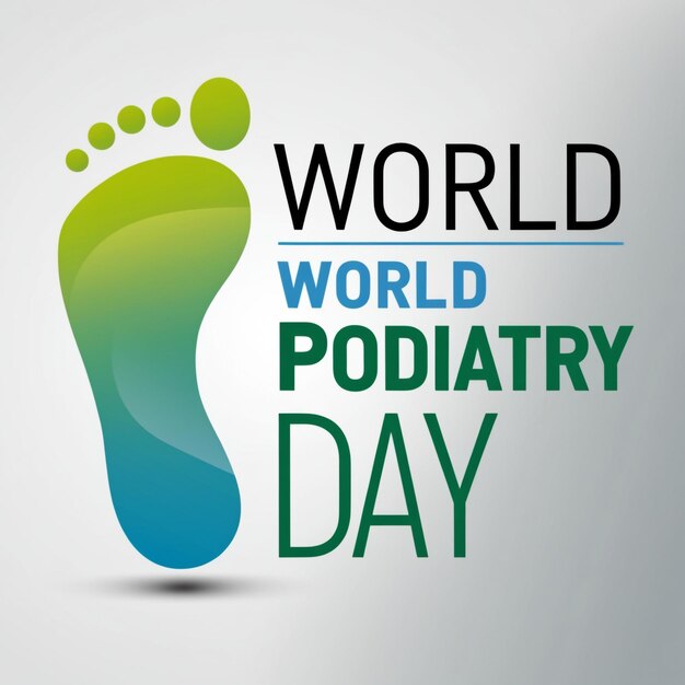 Photo international podiatry day vector illustration of podiatry day concept