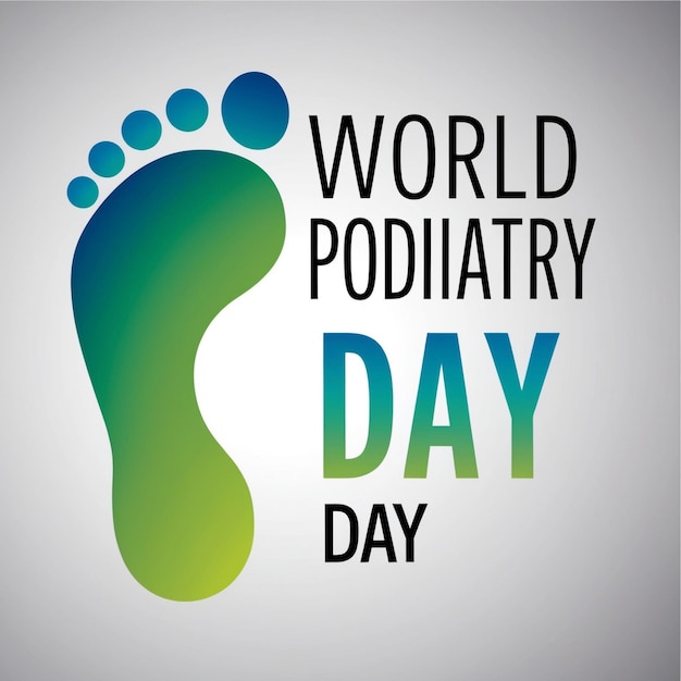 International Podiatry Day Vector Illustration of Podiatry Day Concept