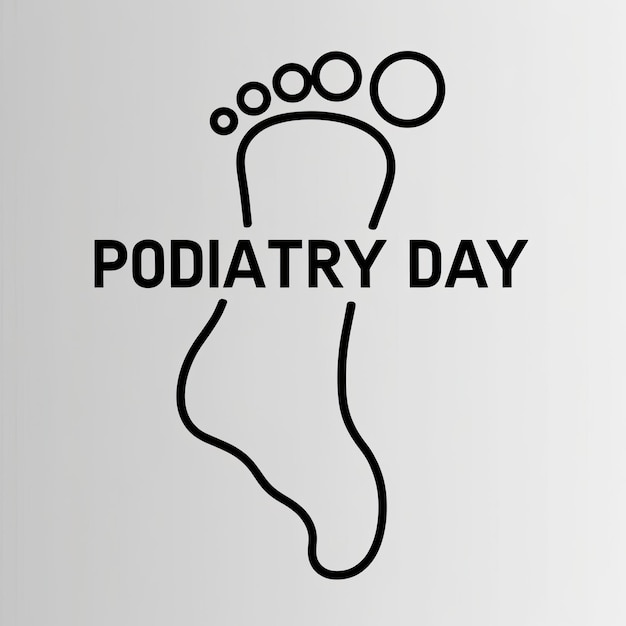 Photo international podiatry day vector illustration of podiatry day concept