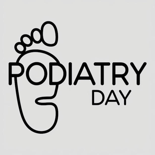 Photo international podiatry day vector illustration of podiatry day concept