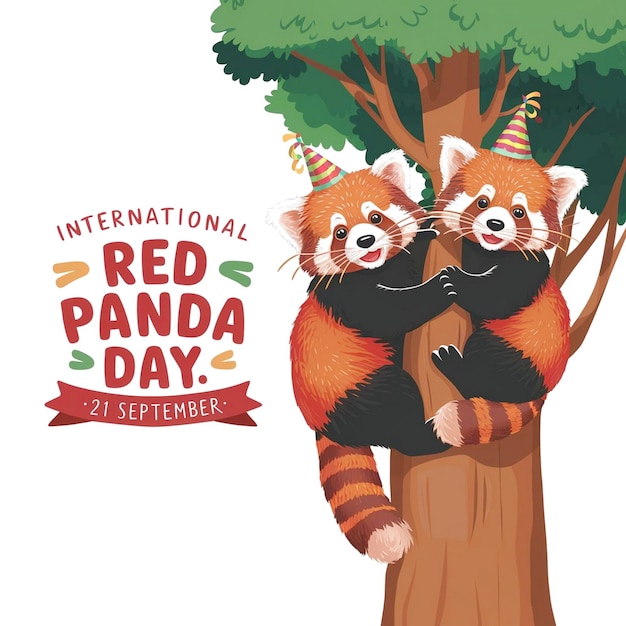 International Red Panda Day Celebration Design