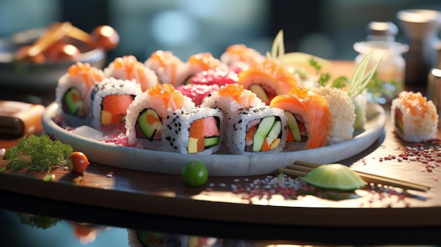 International Sushi Day June 17 Generative AI