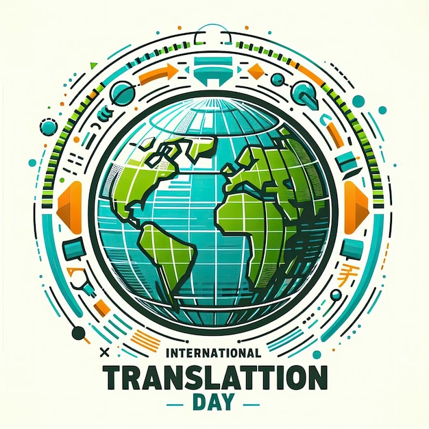 International translation day September 30 Vector illustration of international translation day Holiday concept for banner poster card and background design