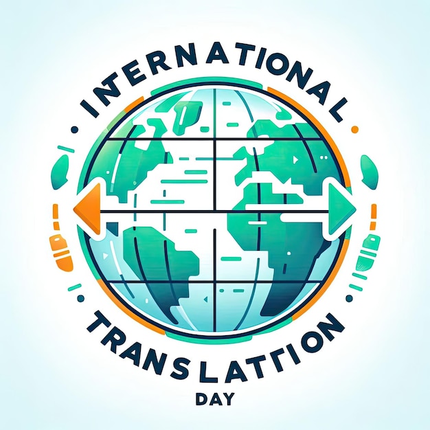 International translation day September 30 Vector illustration of international translation day Holiday concept for banner poster card and background design