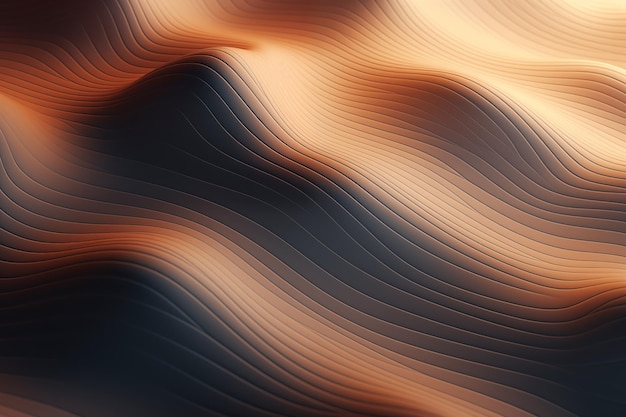 the interplay of light and shadow with an abstract background by Generative AI