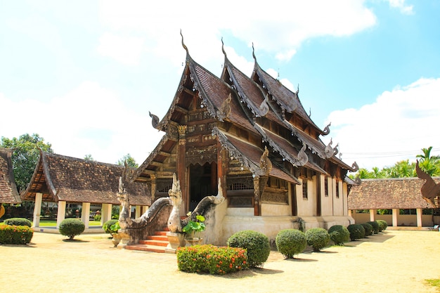 Intharawat Temple or Wat Ton Kwen in Chiang Mai ,Thailand.