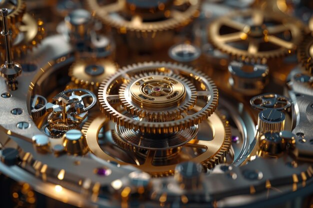 Intricate Clockwork Mechanism