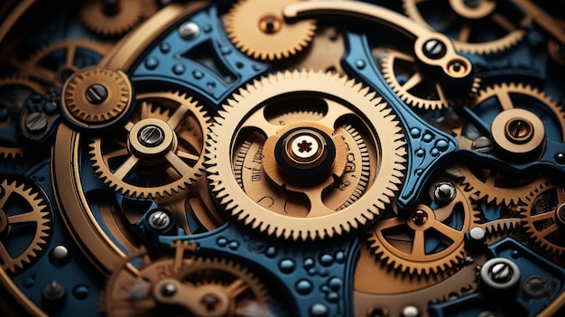 Intricate Clockwork Mechanism