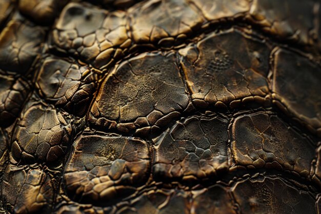 Intricate Patterns on Organic Animal Skin