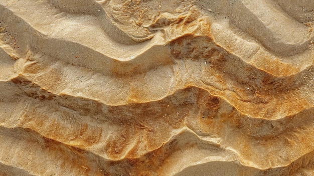 Intricate Sand Texture on Display Capturing Unique Patterns and Grains with Aesthetic Charm