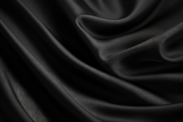 Intriguing Depths Exploring the Captivating Black Cloth Texture