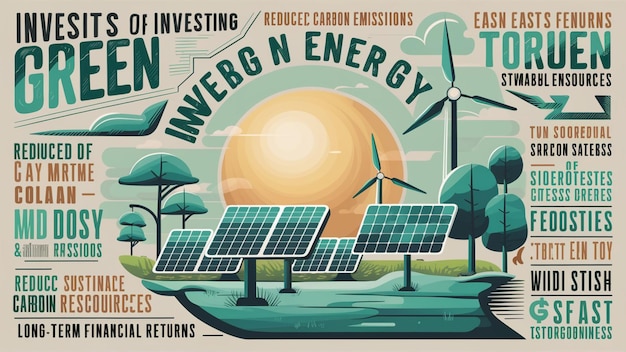 investing in green energy images