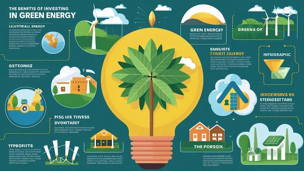 investing in green energy images