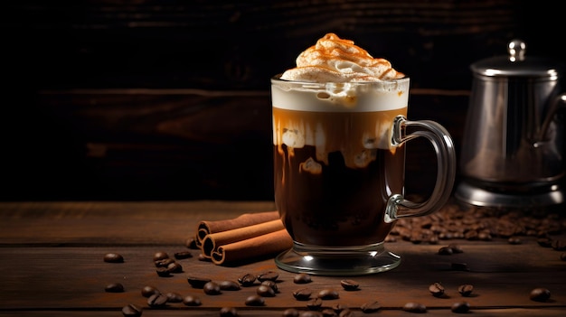 Invigorating Blend of Amaretto Coffee Indulgence The Perfect Fusion of Intense Espresso and Luscio