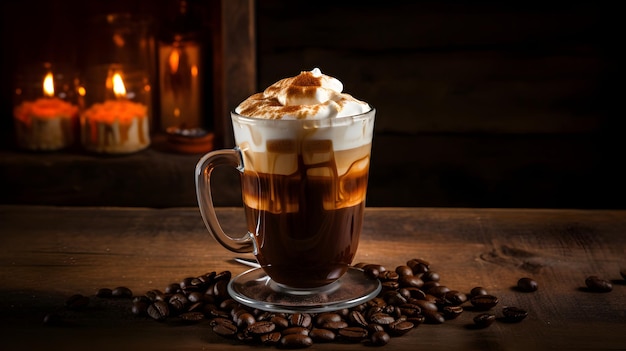 Invigorating Blend of Amaretto Coffee Indulgence The Perfect Fusion of Intense Espresso and Luscio