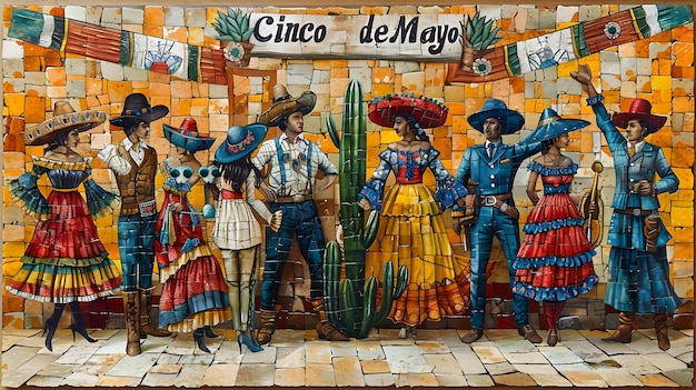 Invitation to the Cinco de Mayo holiday