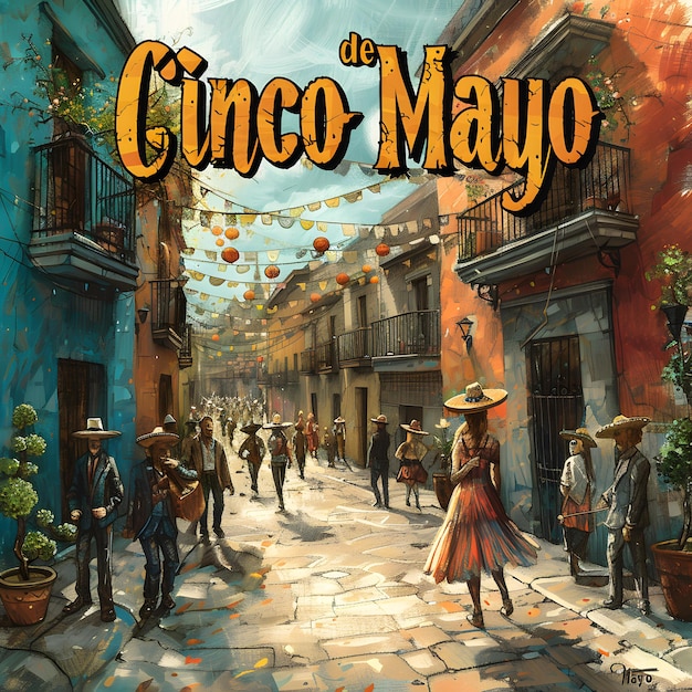 Invitation to the Cinco de Mayo holiday