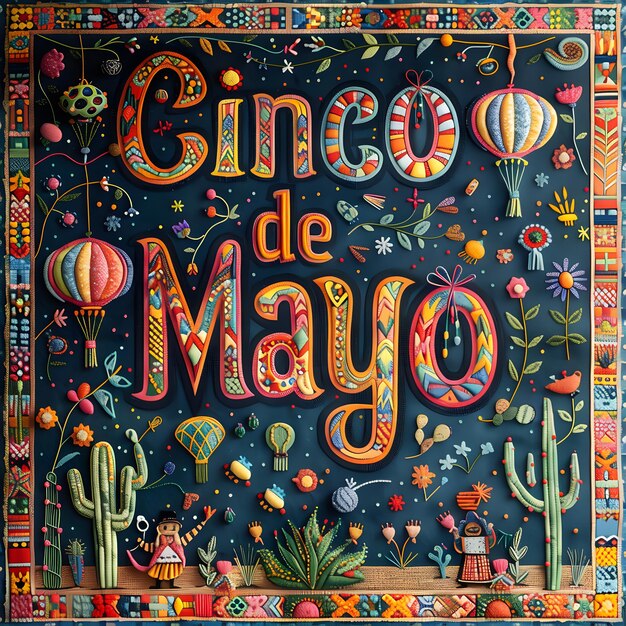 Invitation to the Cinco de Mayo holiday