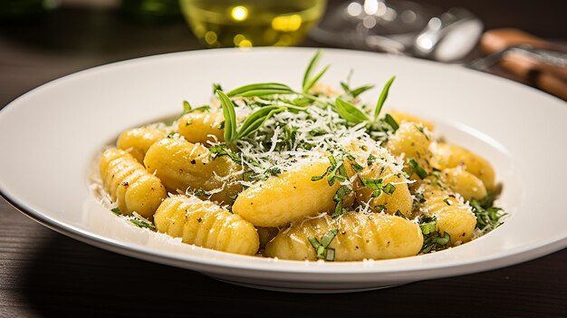 Inviting Image of Gourmet Pasta on a Plate