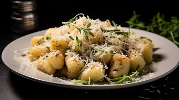 Inviting Image of Gourmet Pasta on a Plate