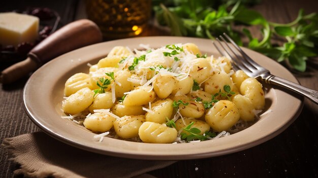 Inviting Image of Gourmet Pasta on a Plate