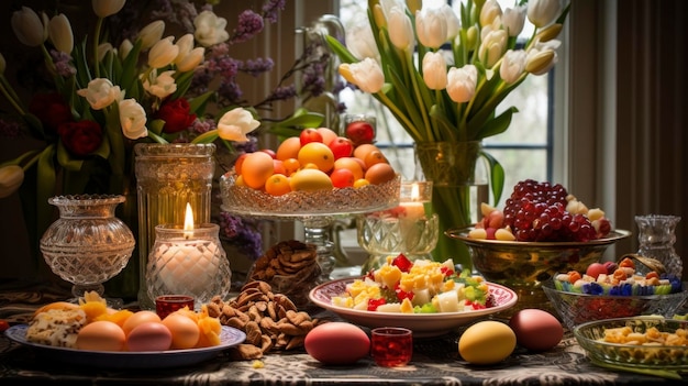 Iran Experience the vibrant celebration of Nowruz the Persian New Year with a festive HaftSeen table