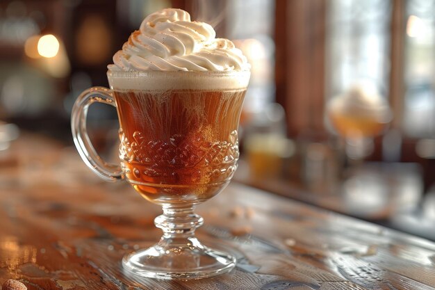 Ireland Irish Coffee A hot beverage consisting of coffee Irish whiskey