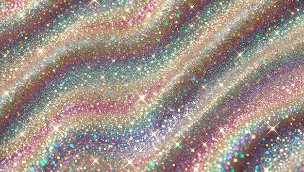 Iridescent Glitter Digital background