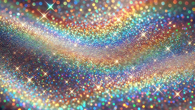 Photo iridescent glitter digital background