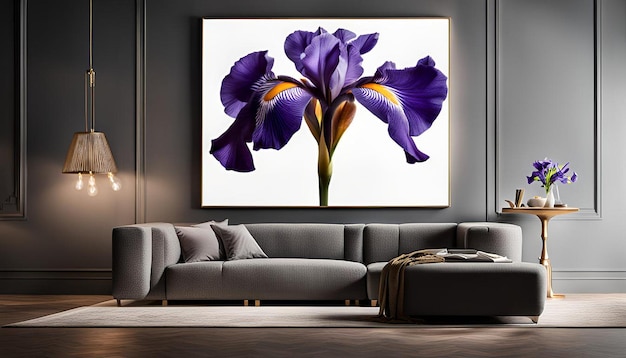 Iris on a Table