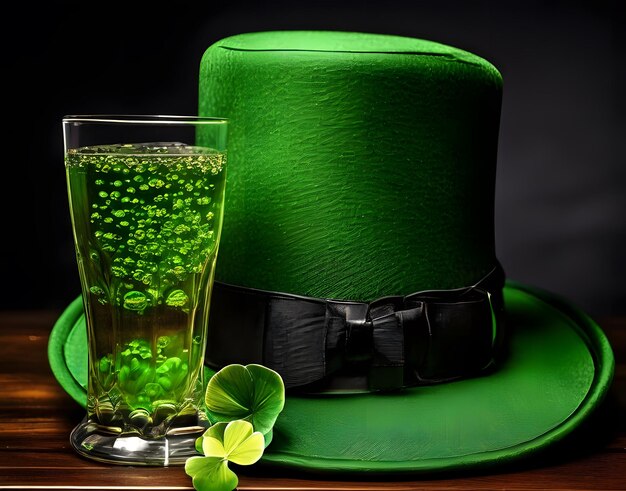 Irish inspiration St Patricks Day background