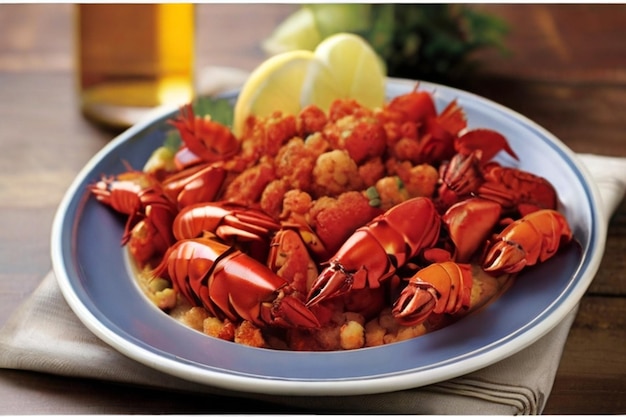 Irresistible Cooked Crawfish Flavorful Seafood Delight