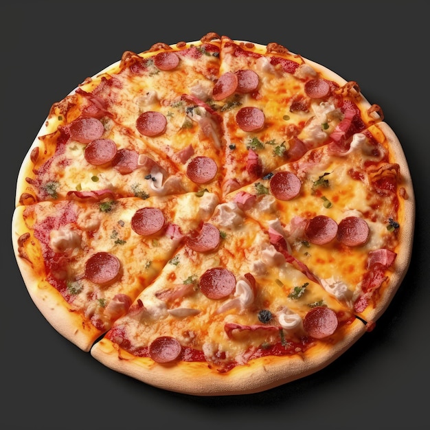 Irresistible Pizza Delights A Feast for the Senses Generative AI Edition