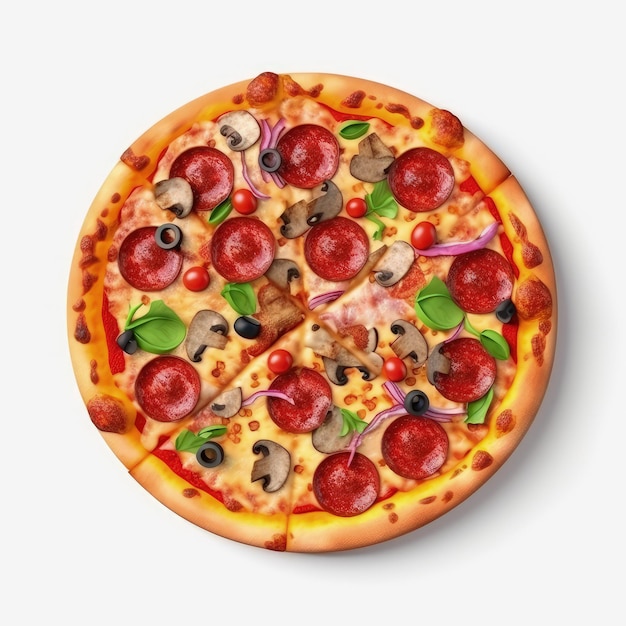 Irresistible Pizza Delights A Feast for the Senses Generative AI Edition