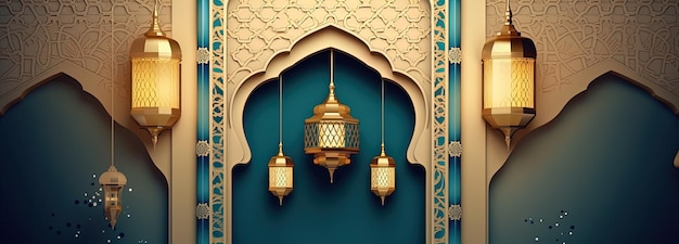 Islamic arabic pattern modern