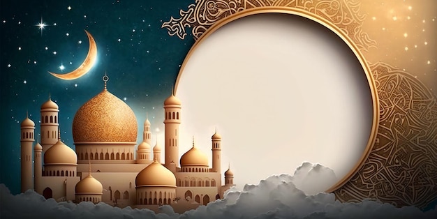 Islamic background can be used for posters banners greeting cards and more