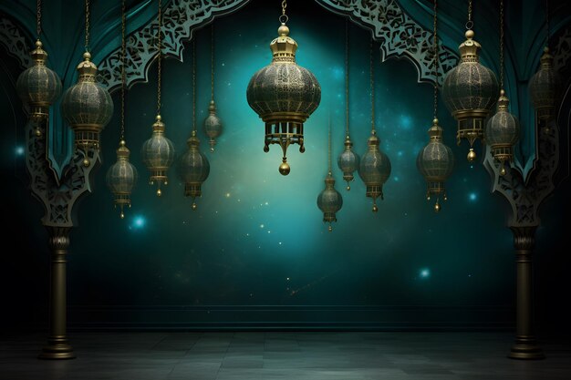 Islamic background design for ramadan kareem