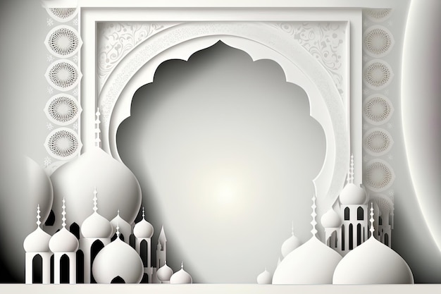 Islamic background with empty copy space good for a special event like Ramadan or Eid Al-Fitr