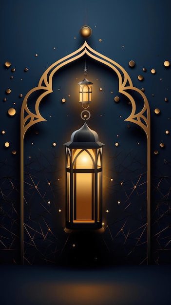 Islamic greeting backgroundRamadan kareem Eid Mubarak cards for Moeslim