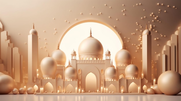 Islamic Mosque background