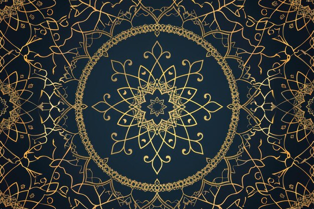 Islamic Muslim Arabian style pattern background