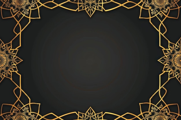 Islamic Muslim Arabian style pattern background