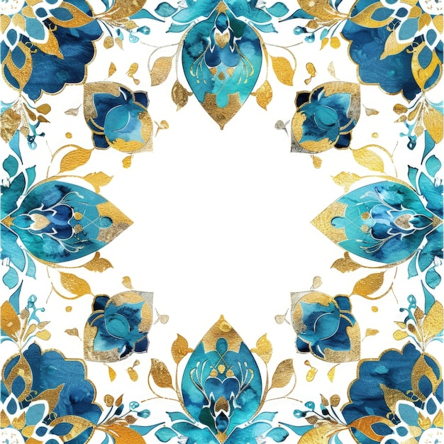 Islamic Muslim Arabian style pattern background