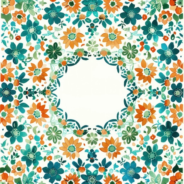 Islamic Muslim Arabian style pattern background