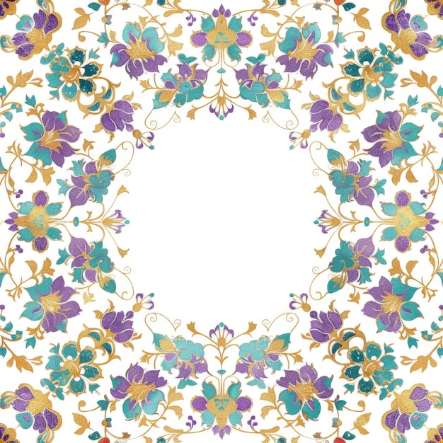 Islamic Muslim Arabian style pattern background