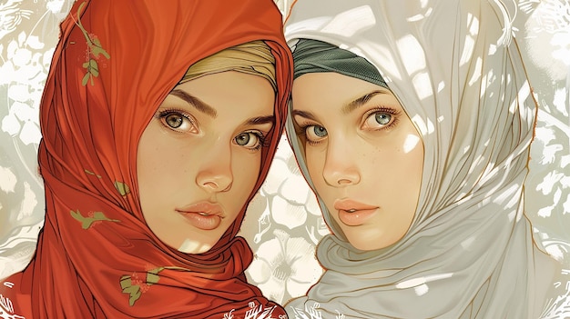 Islamic Women Wear Hijab